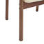 Chaise rembourrée avec accoudoirs (ensemble de 2)