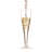 100 Plastic Champagne Flutes