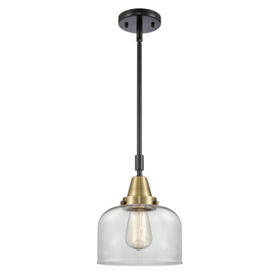 Luminaire suspendu 1 lumière à une cloche