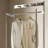 Modern Stainless Steel Hall Tree