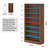 Teneya 35 Pair Shoe Storage Cabinet-569280127