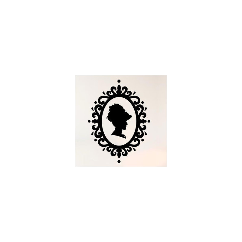 Wall Decal, Black, Large