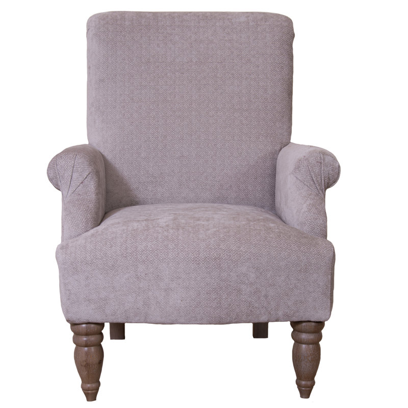 Banstead Upholstered Armchair, Reno Silver
