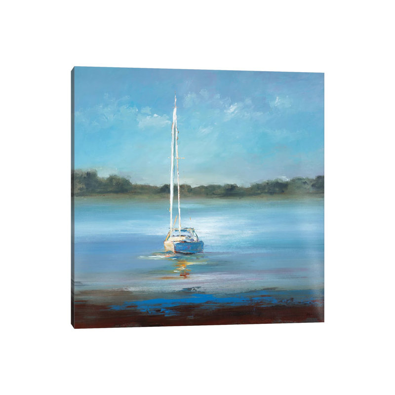 Safe Harbor by Lisa Ridgers - Wrapped Canvas Painting, 30.48 cm H x 30.48 cm W