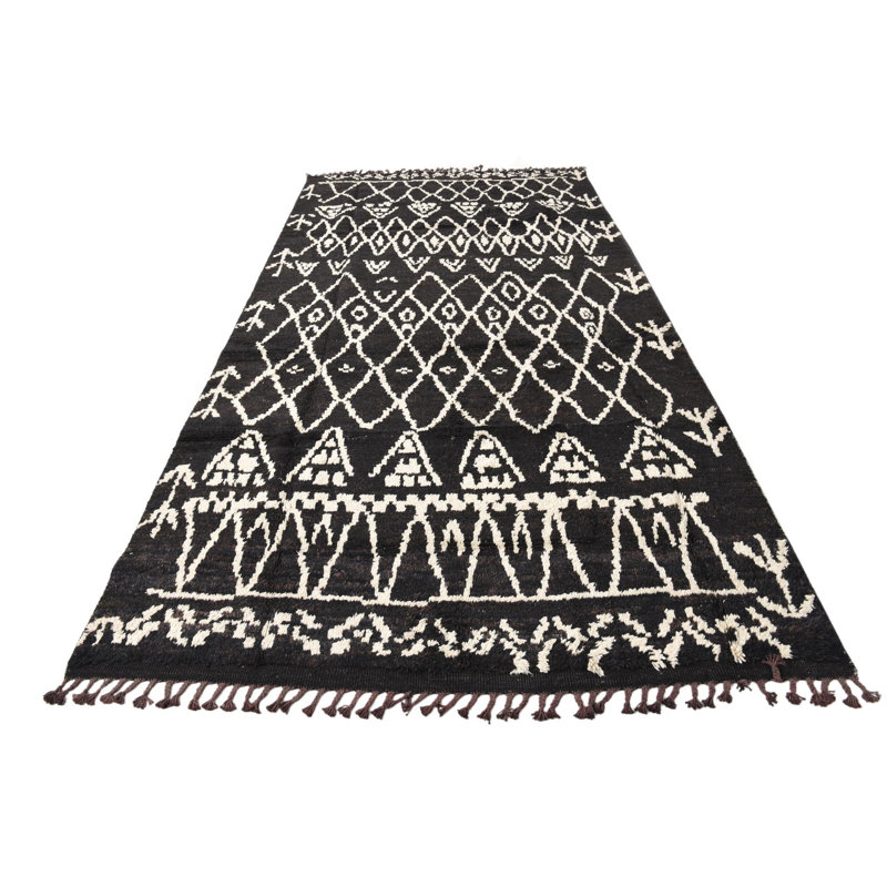 12 Ft Runner Phillippi Black Rug