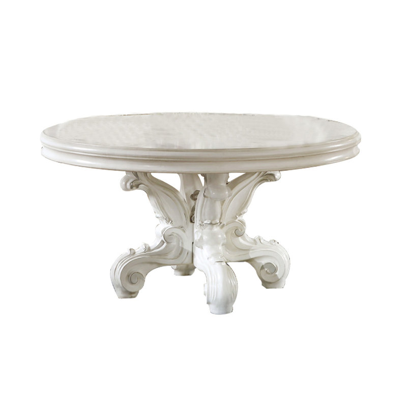 Karratha Round Dining Table, Bone White