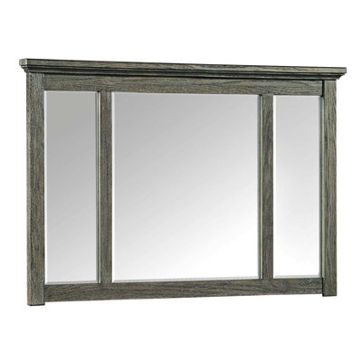 Iskender Wood Rectangle Mirror