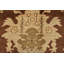 Tapis brun nouvel âge en laine 9 pi 10 po x 14 pi 2 po Mudiwa