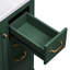 Meuble-lavabo de salle de bain 36 po en bois massif avec 6 tiroirs, accessoire de base autoportant 36 po, tablette réglable, style moderne, assemblage requis-118731768