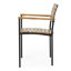 Chaise en bois et métal Laris