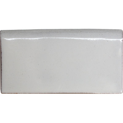 4" x 2" 10pcs TalaMex Pure White Bullnose