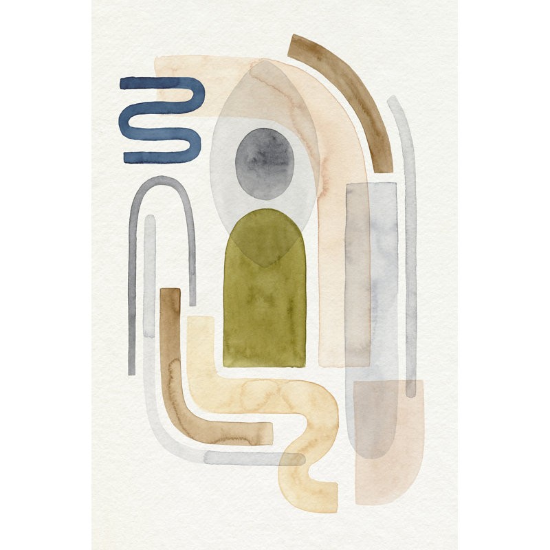 Coiled II by Grace Popp - Painting, 91 cm H x 61 cm W, Wrapped Canvas