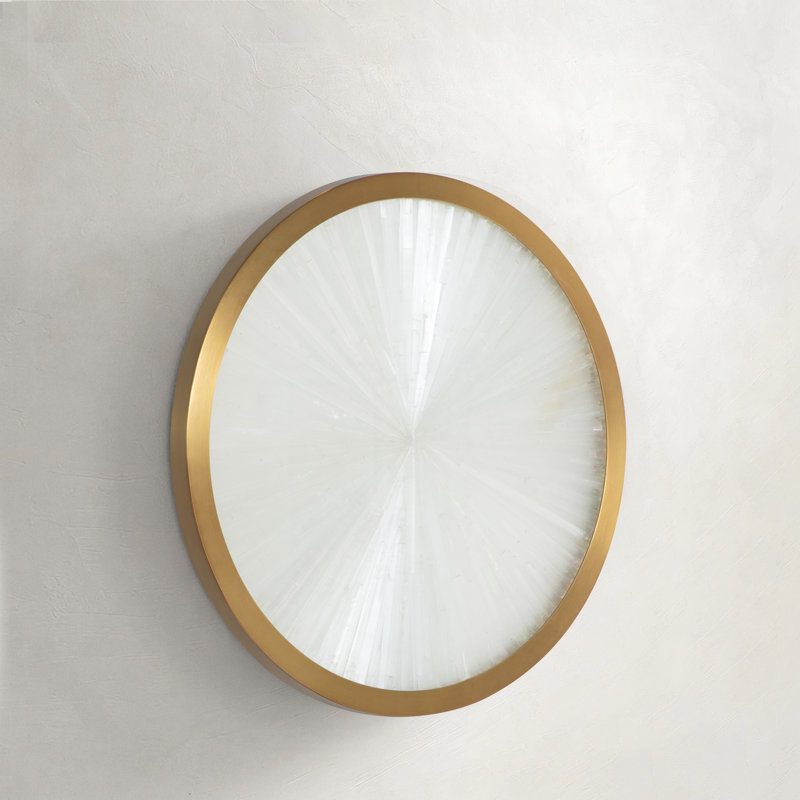 Neptune Sconce, 16" H x 16" W x 2.5" D