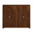Mid Century Modern Fluted Sideboard Cabinet With 2 Outlet Holes, Buffet Cabinet With Storage, Narrow Side Cabinet For Living Room Entryway Hallway Kitchen Coffee Bar, Walnut-1408261746
