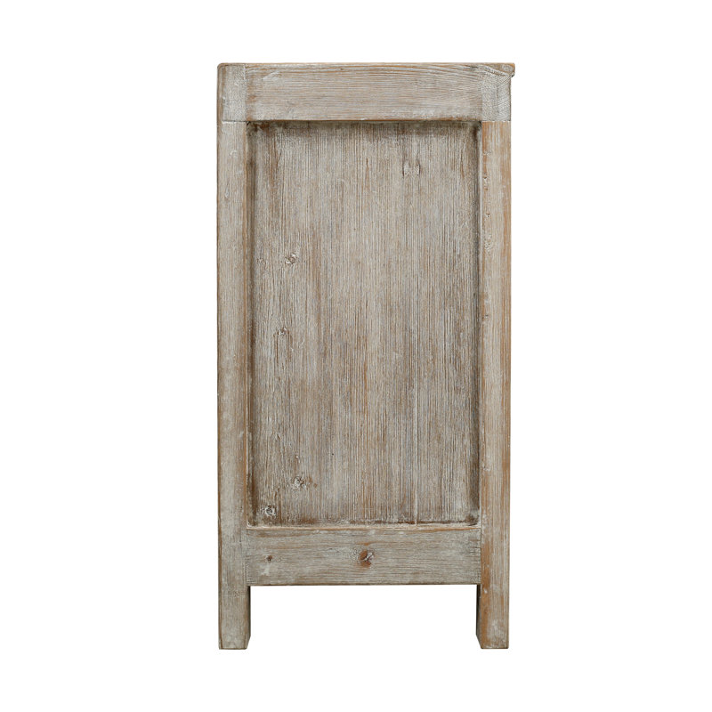 Shandong Ming 90.55'' W Solid Wood Buffet