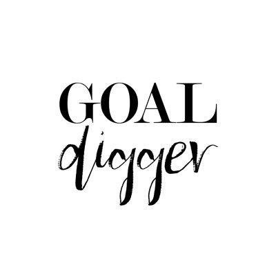 Goal Digger 2 - Wrapped Canvas Print