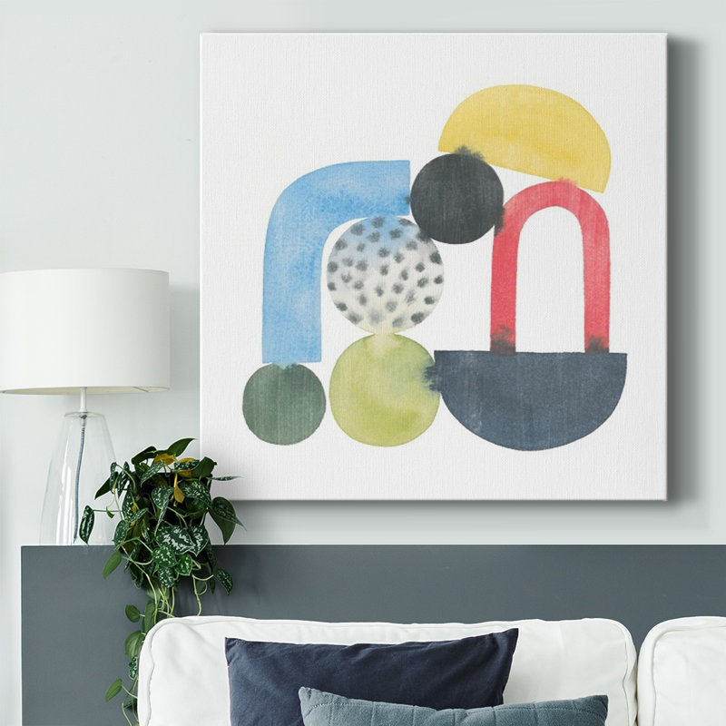 Building Blox I-Gallery Wrapped Canvas, H 16 po x l 16 po