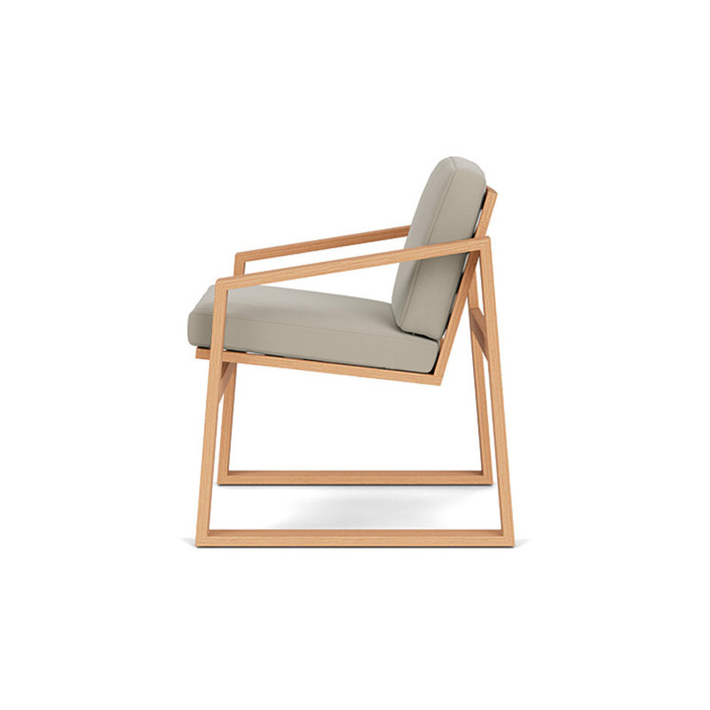 Pursuit Outdoor Dining Armchair, Callen Driftwood