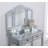 Vanity Make Up Table And Stool Set, Bedroom Vanity-1615348399