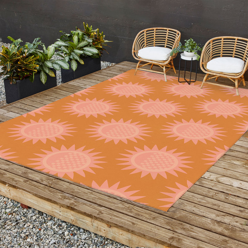 Tapis rectangulaire Deasia avec envers antidérapant, Rectangle 8 pi x 12 pi