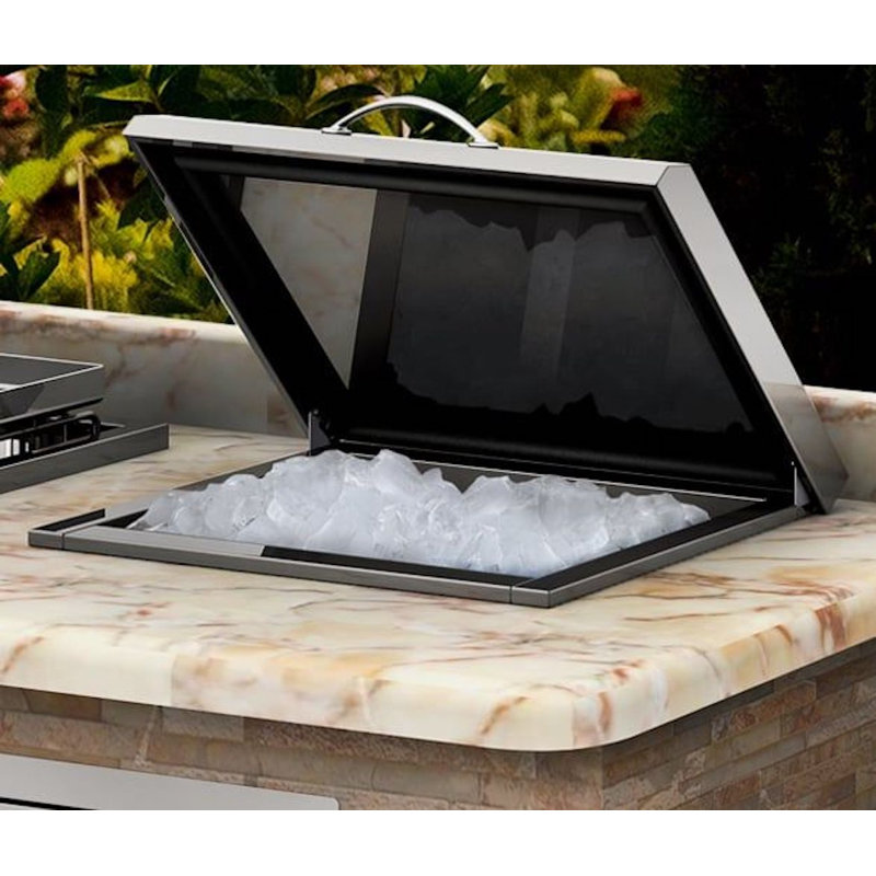 24'' Stainless Steel Grade 304 Stainless Steel Drop-In Bar Center