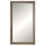 Austin Rectangle Solid Wood Beveled Mirror
