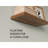 Floating Shelves, Walnut, 2 Shelves, 1.50" H-129760562