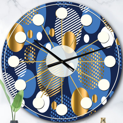 Horloge murale circulaire rétro rétro