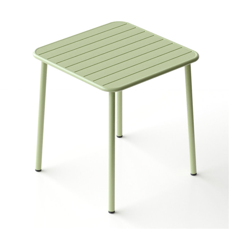 Table carrée Sera, Antique Green