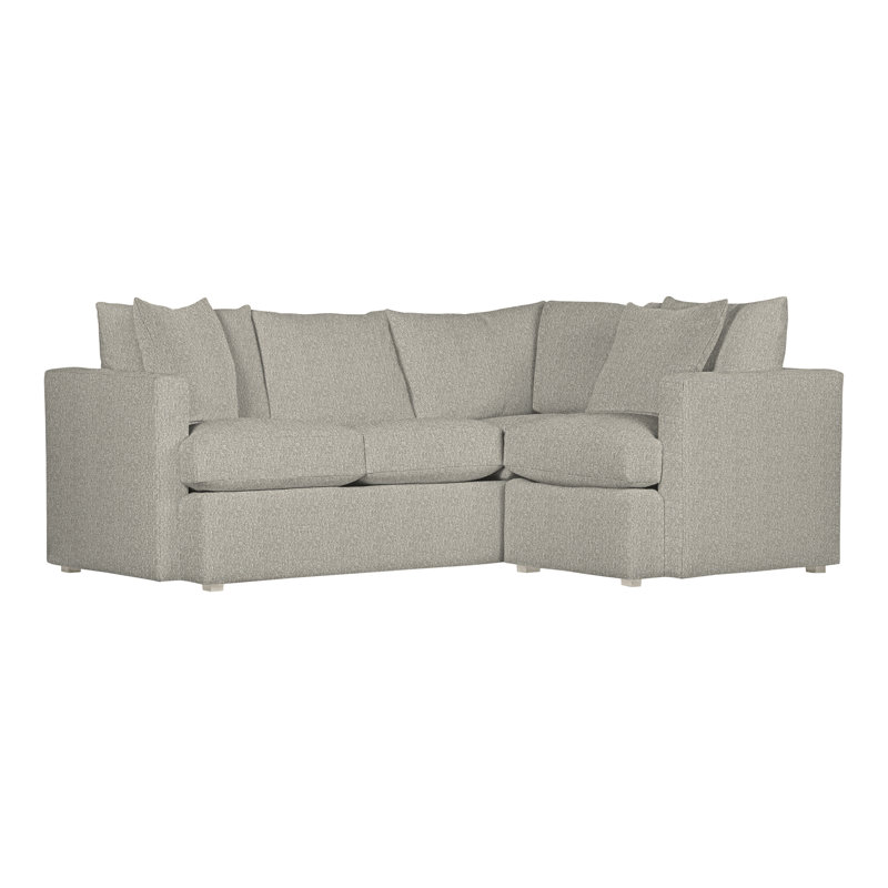 American Bungalow 2-Piece Sectional, Tarbee Pebble, Wrenn