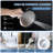 8” High Pressure Rainfall Shower Head With Handheld Spray, 16" Adjustable Extension Arm-119611948