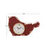 Horloge de table analogique analogique rouge