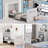 Murphy Bed Cabinet with Mattress, Pull Out Folding Murphy Beds