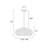 100-watt 1-light Matte Black Modern Nordic Style Pendant Light With Brown Origami Paper Shade