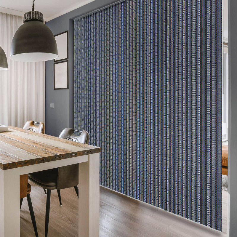 Store vertical semi-transparent Sharmaine, Grotte bleue