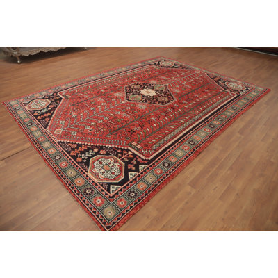 Vegetable Dye Oriental Afghan Area Rug 8x11