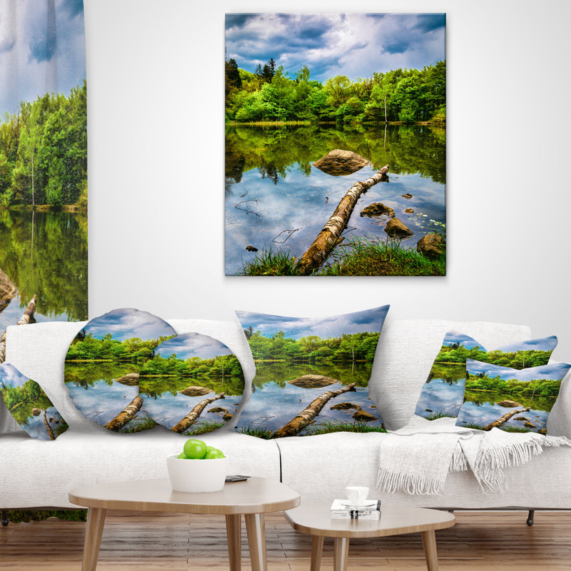 Coussin Boyana Lake in Sofia - paysage