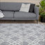 Carina Washable Rugs Trellis Design in Grey-1097129476