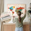 Carte du monde personnalisable Our Travel II-1129086915-1128474647
