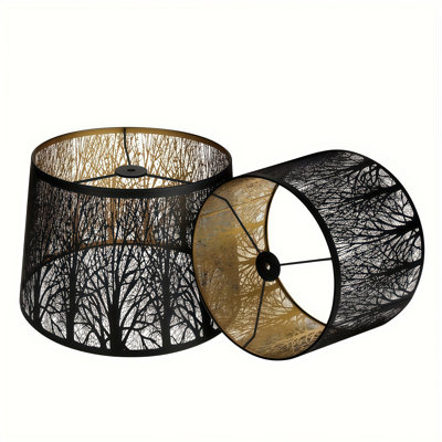 Abat-jour noir en métal pour lampe de table Spider