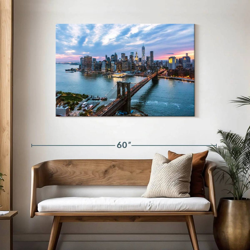 Senne New York Last Light, 30" H x 45" W