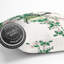 Bull-Headed Shrike And Bush Clover Square Throw Cushion-56279825
