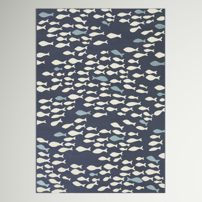 Neston Animal Print Indoor Rug, Rectangle 5'3" x 7'