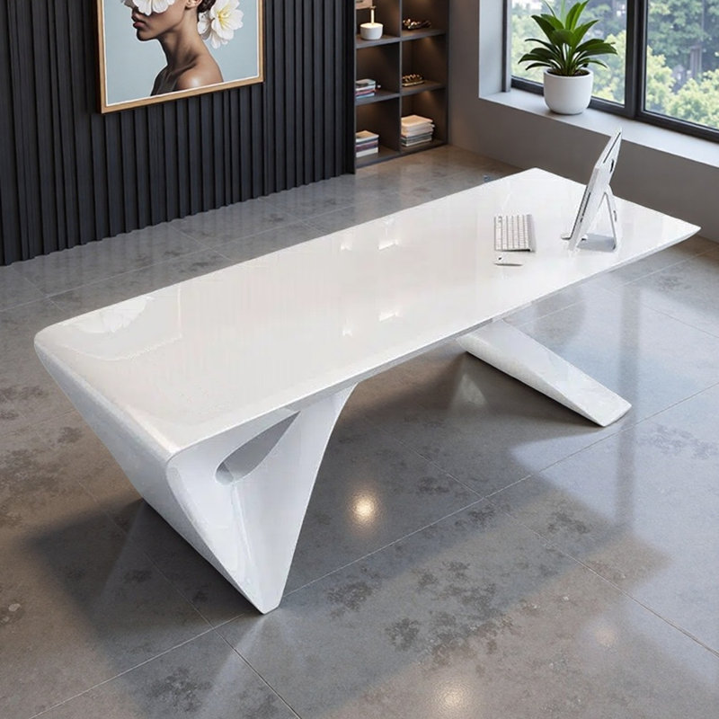 Bureau simple et moderne, H 29,53 po x l 70,87 po x P 27,56 po
