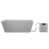 23.7" H x 66.9" L x 31.5" W is out of stock selected