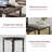 3-Piece Dining Table Set for 2 with Cushioned Chairs, Space-Saving Kitchen Set with Spiral Legs-1118330658-1118330657