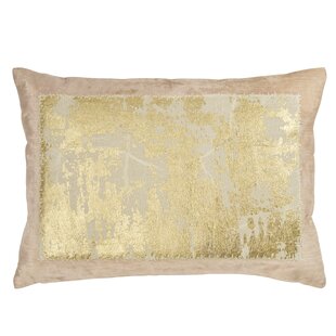 Inez 14x20 Lumbar Pillow, Gold