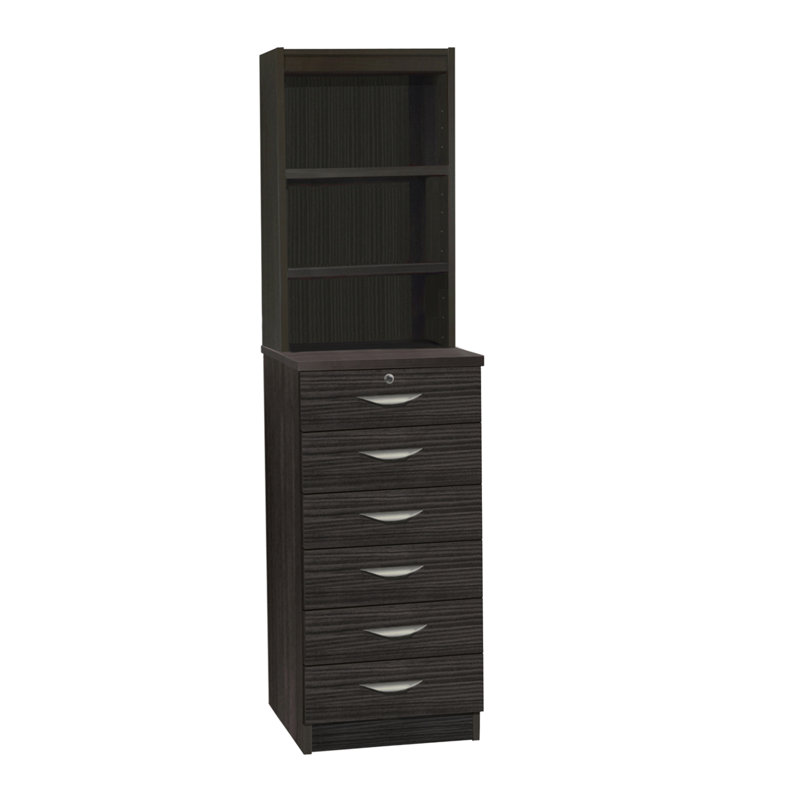 Brendi 4 -Drawer, Black Havana