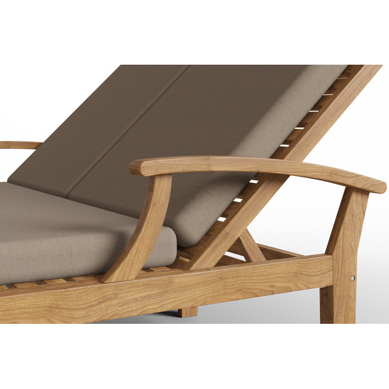 Outdoor Chaise Lounge, Canvas Regatta Sunbrella® Canvas