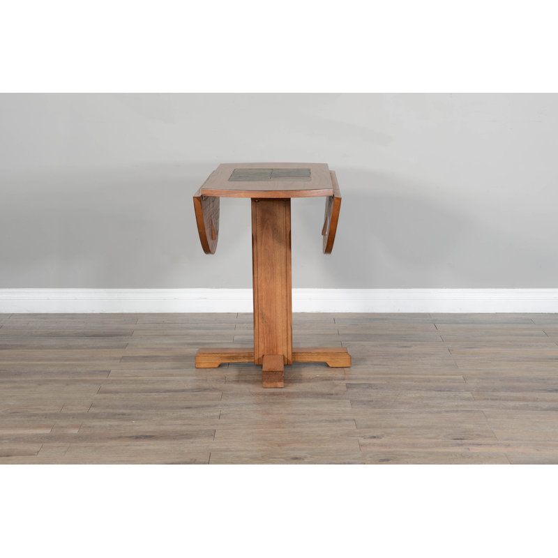 Round Small Drop Leaf Table Dining Set